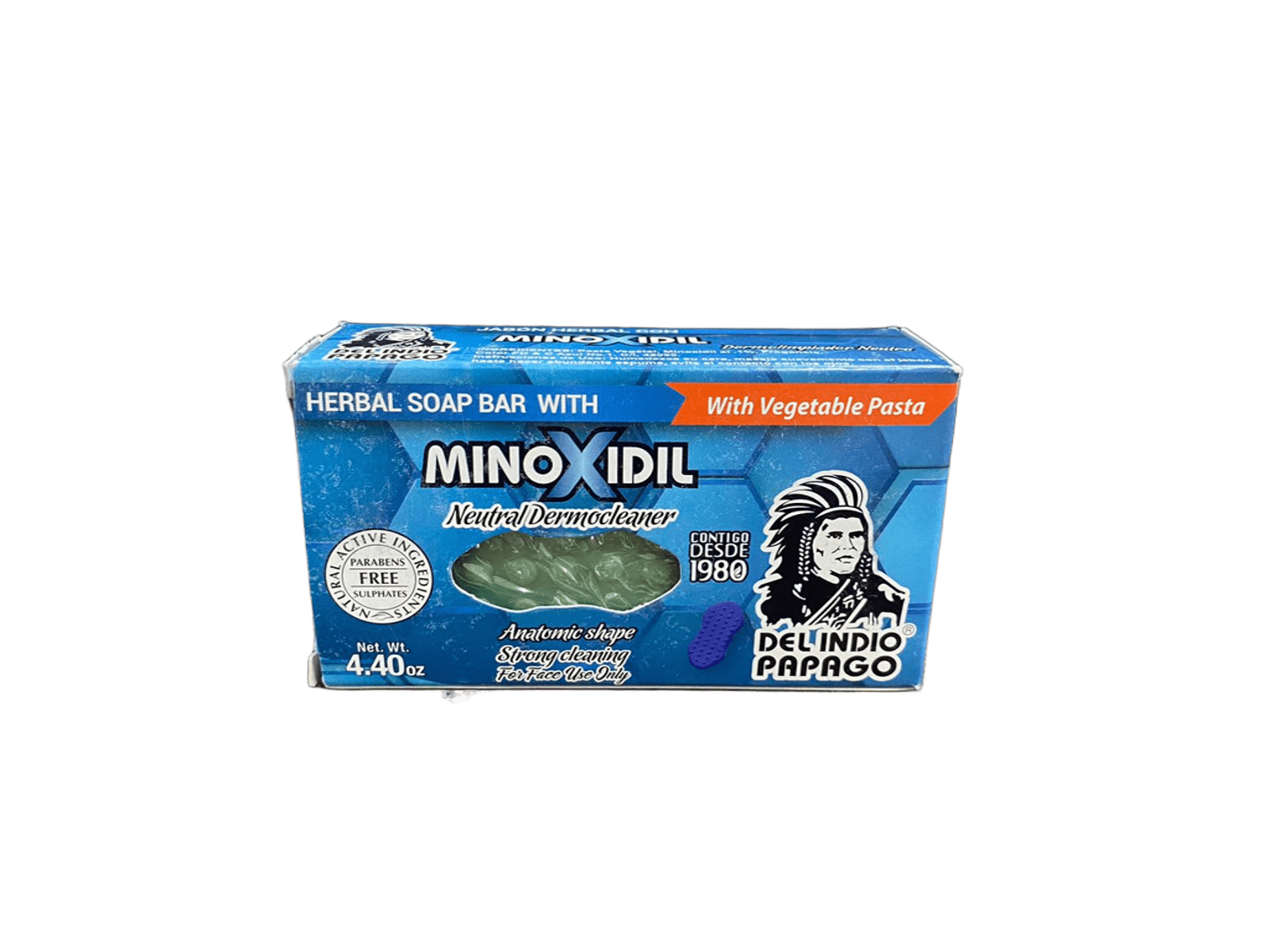 Jabón Herbal con Minoxidil Neutral Dermocleaner